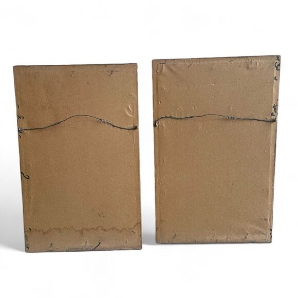 Vintage Artist Signed Watercolor Dragonfly Dandelion Flower Matted Framed Art - Picture 6 of 16